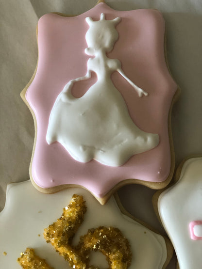 Quinceañera Cookies 1 dozen